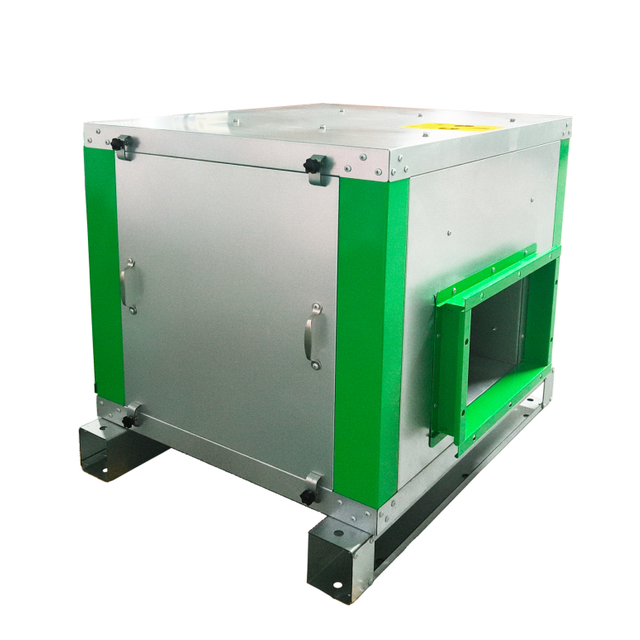 Cortina de aire industrial con flujo cruzado de CA para una refrigeraci&oacute;n eficiente